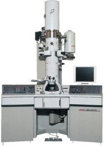 High resolution analytical electron microscope (JEM-2010F)